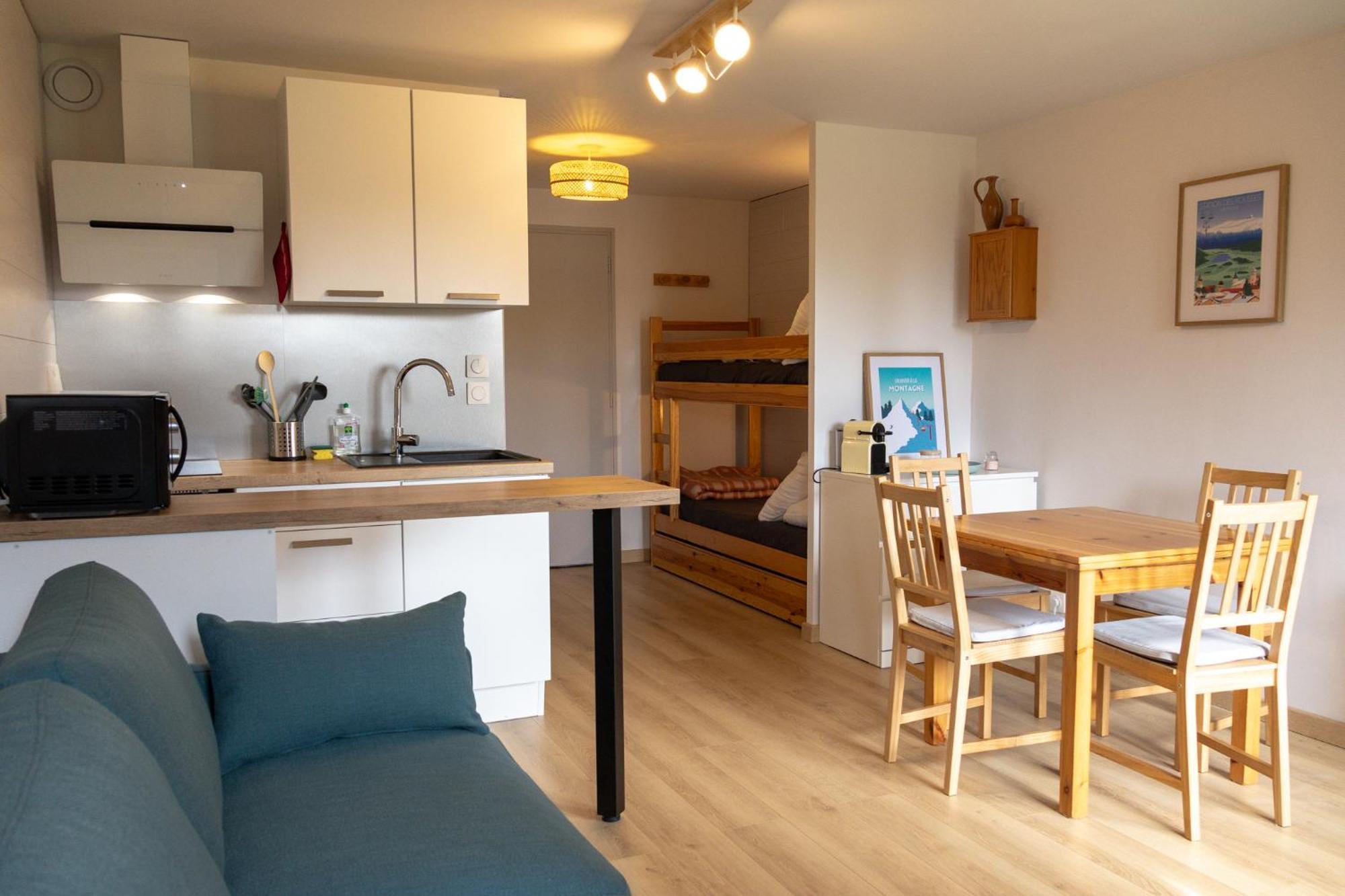 Chaleureux Appartement Avec Balcon Au Coeur Des Rousses Les Rousses Ngoại thất bức ảnh